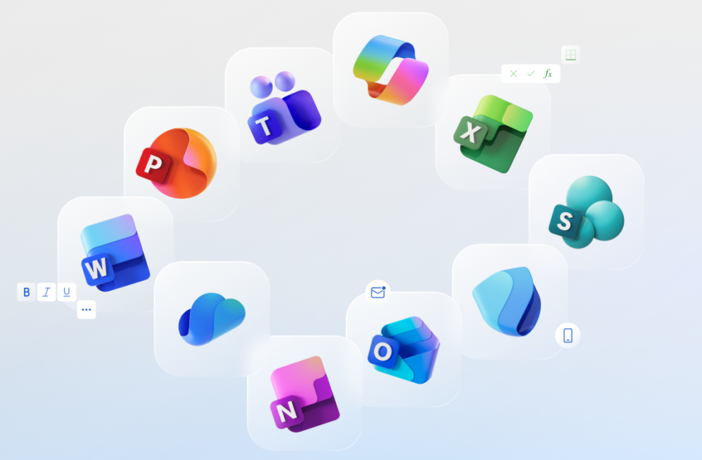 Microsoft 365 Copilot New Icons